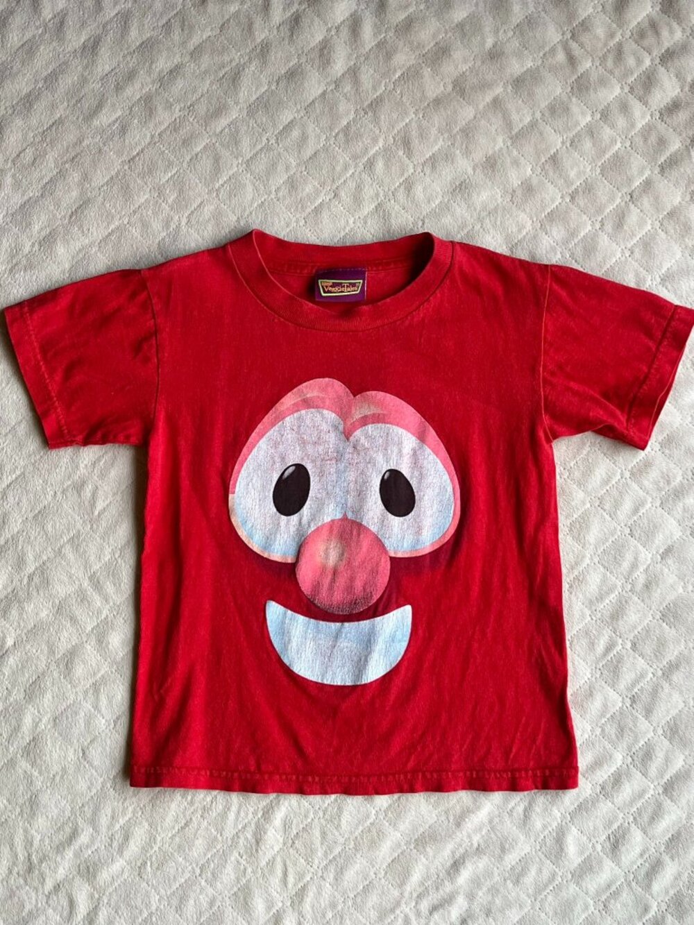 Size S Bob the Tomato Veggie Tales t-shirt